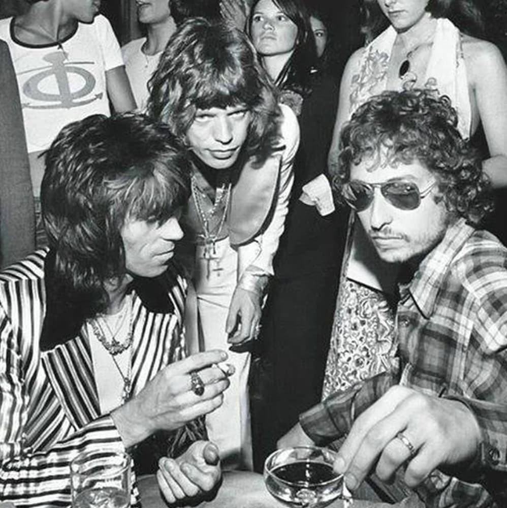 bob dylan keith richards mick jagger -